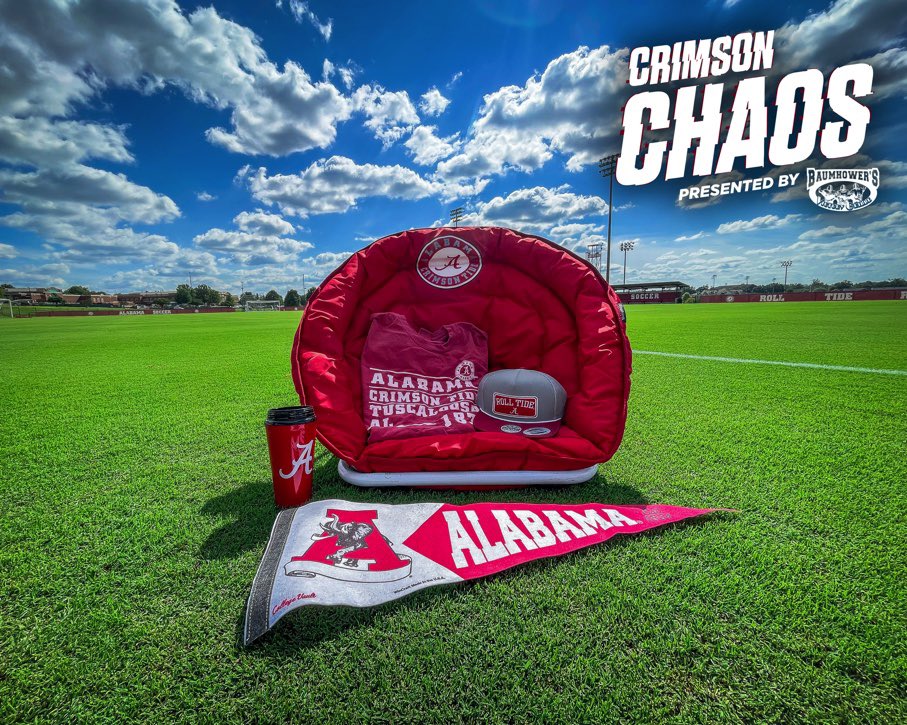 Crimson_Chaos's tweet photo. Here’s how you can win today’s giveaway! 
- Follow us
- Like and retweet
Giveaway will stay open for 24 hours. 

Make sure you go support @alabamasoccer tomorrow night at 7 pm for senior night against Kentucky! https://t.co/Q6z0bZDO8w