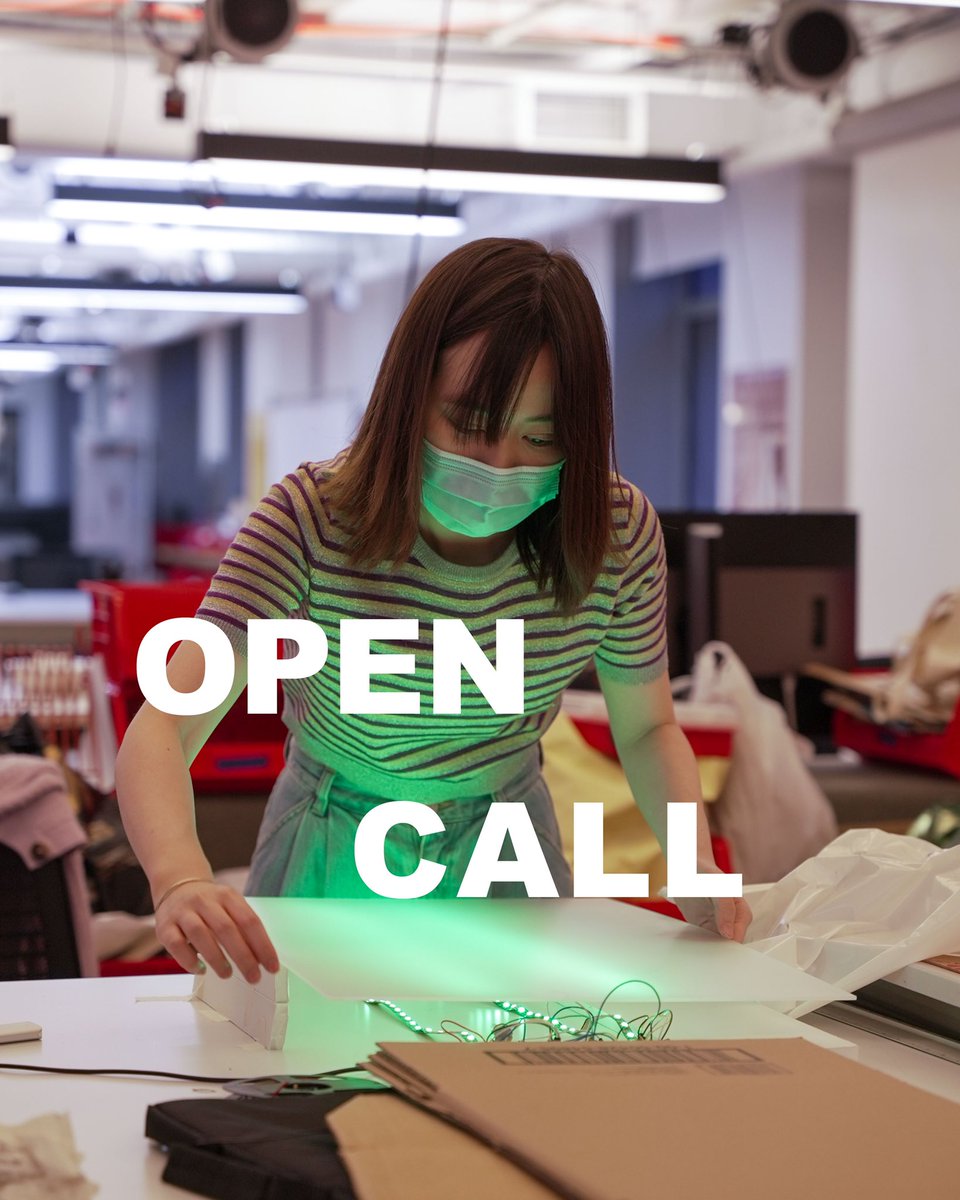 ✨ OPEN CALL ✨ Do you have a project you would like to develop as part of the ITP/IMA community? Apply for our Spring 2022 Project Fellowship! tisch.nyu.edu/itp/itp-ima-pr…