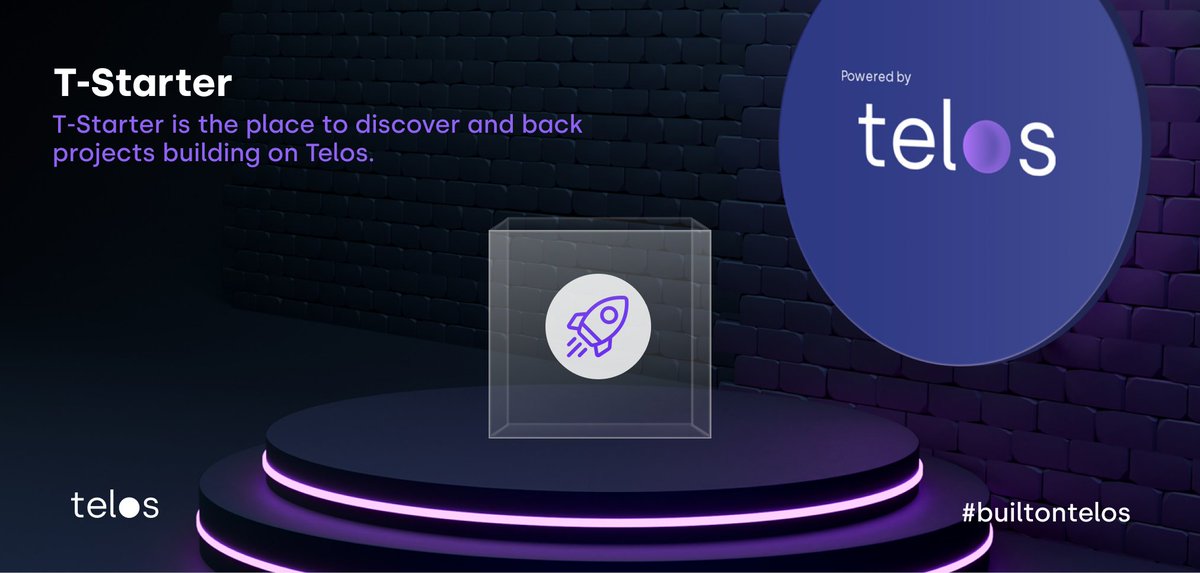 HelloTelos's tweet photo. @T_StarterToken is one of many #dApps #BuiltOnTelos - but they're helping incubate even more.📈 T-Starter closes the gap between projects &amp; the public through special #token pools, allowing projects to raise the funds they need 💰
💬 Tag someone below who should list on T-Starter https://t.co/mKNTKT18OG
