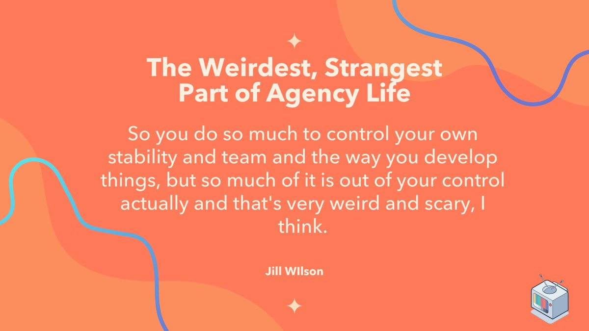 It's Wednesday, so you know what that means! Jill Wilson from Simple Machines Marketing says feeling like you have control over everything, but there’s so much that is out of your control is the weirdest, strangest part of agency life! #agencyunfiltered #hubspotpartner #hubspot
