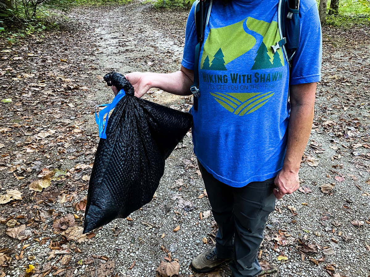 Remember to pack a trash bag with you when hiking. Taking trash out of public land is one of the best feelings ever and post it on social, it might inspire others to do the same. #ShawneeNationalForest #CleanSOIL