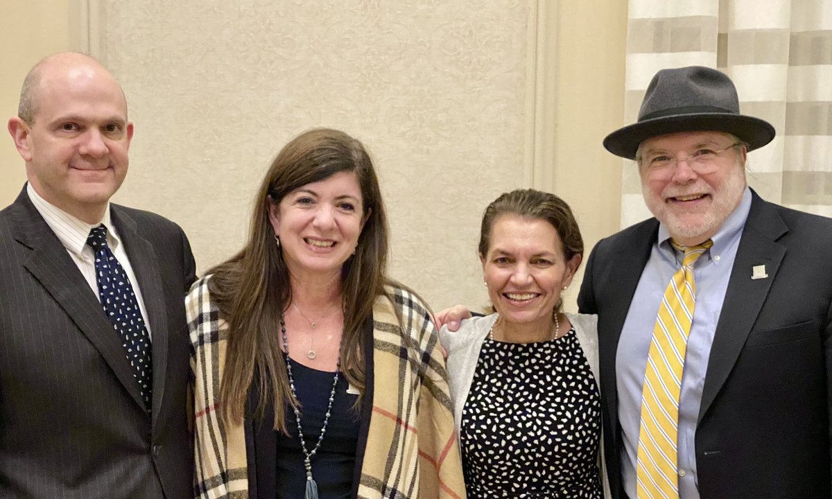 davidschulman's tweet photo. This was too wide a photo to make my #ProfilePic but I had to post it. I have learned so much from the other folks in this photo.
Steph, Doreen, Steve: it has been a privilege! #CHESTPresidents #CHESTFriends https://t.co/nmIPSE5j5g