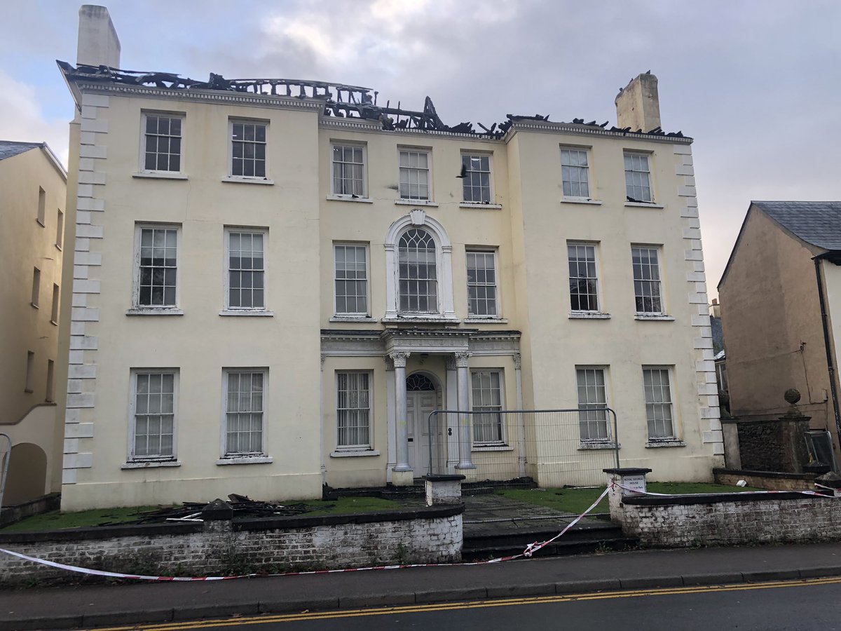 Grade 2* listed fire loss, South Wales. VCL are providing strategy advice and QS support.