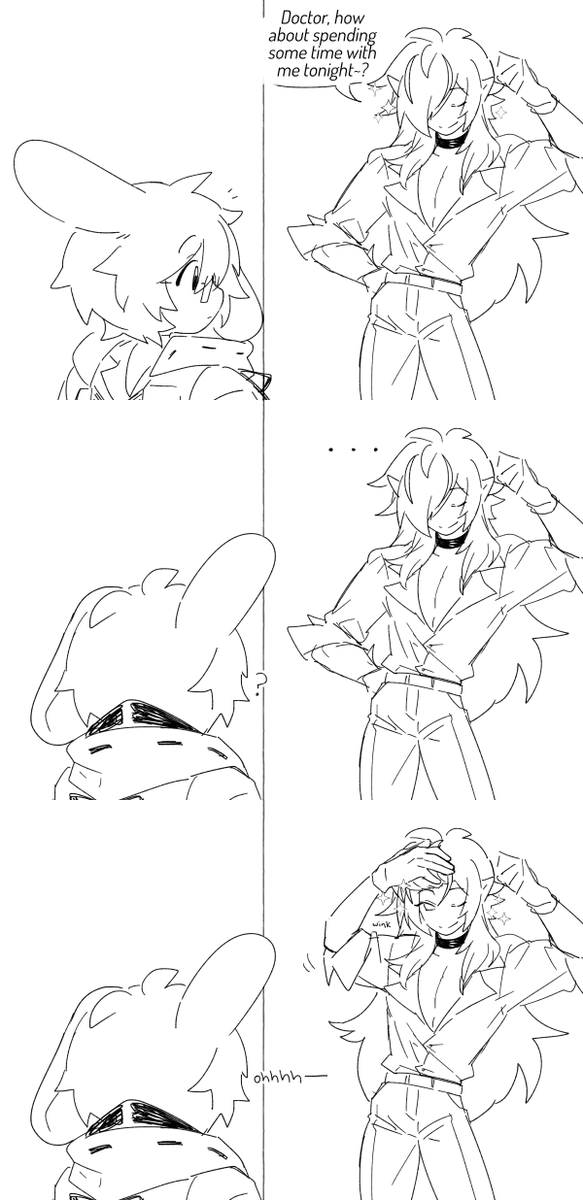 thinking about how midnight's hair really works against him 