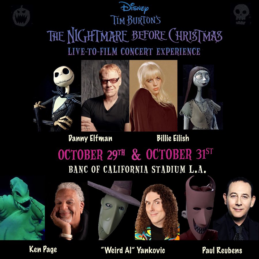 Does Mcdonalds Have Nightmare Before Christmas In Oct 2022 Paul Reubens To Sing As Lock For “The Nightmare Before Christmas” Live In  Concert On Halloween - Laughingplace.com