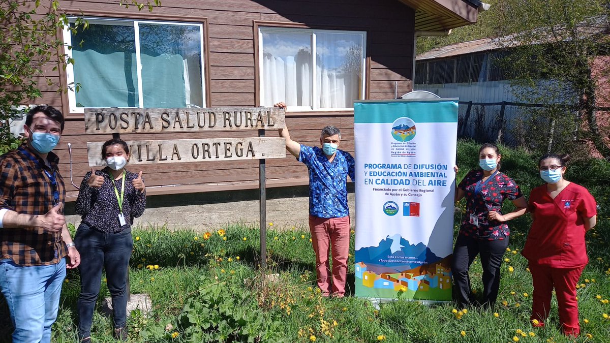 Esto no para!! Seguimos recorriendo la región para promover buenas prácticas ambientales en el cuidado del aire, esta semana en #VillaMañihuales, #VillaOrtega y #Ñirehuao 👏👏 Gracias por sumarse!!
#TodosDescontaminamosAysén #FNDR #EducaciónAmbiental