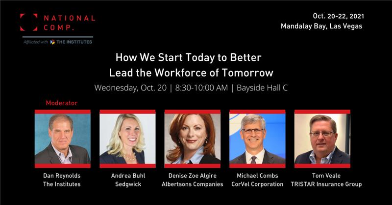 Excited to kick off #NationalComp 2021 today with a keynote featuring leaders from across the industry. Join us at 8:30!