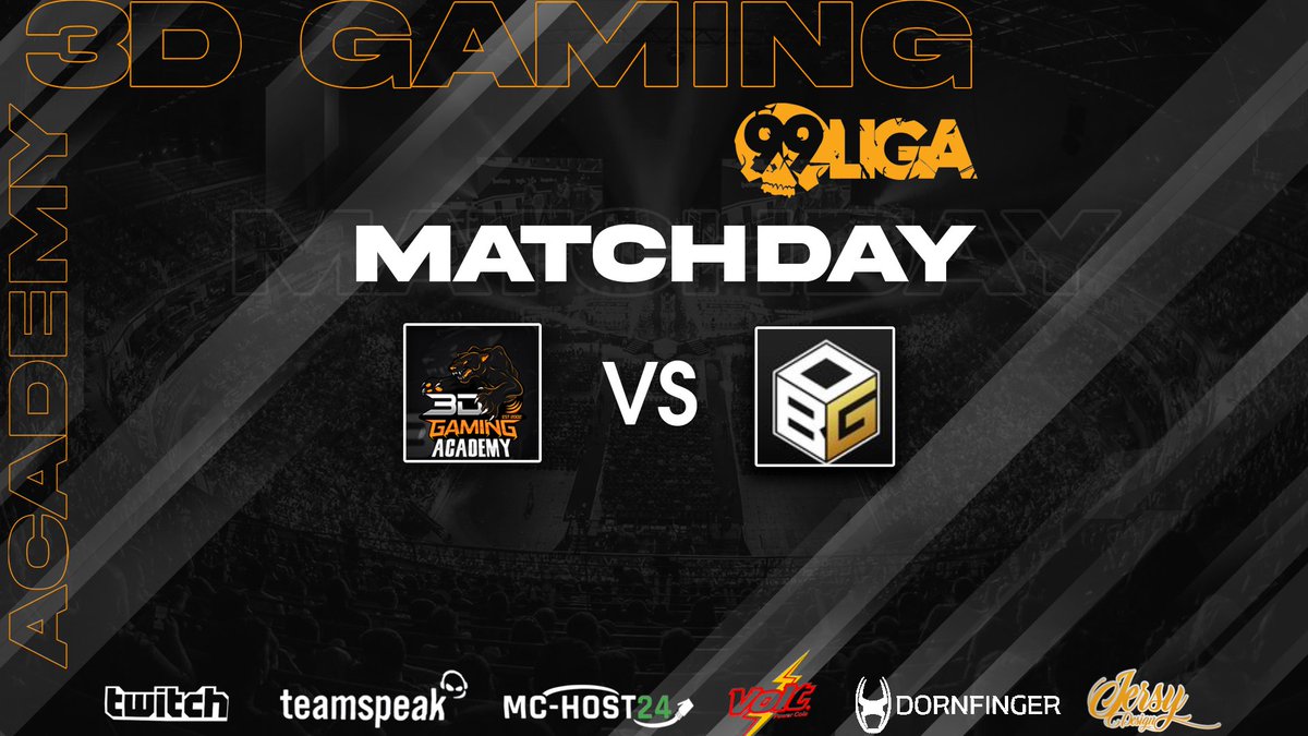 my3D_Academy's tweet photo. #MatchDay 

Am 24.10.2021 haben wir unseren letzten Spieltag in der @99DAMAGEde Season 18!

@my3D_Academy vs @obg_community Yellow

🏆@99DAMAGEde
⏰19:45 Uhr

@3dGaming_org 
@MCHOST24
@JersyDesign
@Dornfingercom
@voltcola
@SNAGGER_Germany
@teamspeak https://t.co/VKACwQw9pf