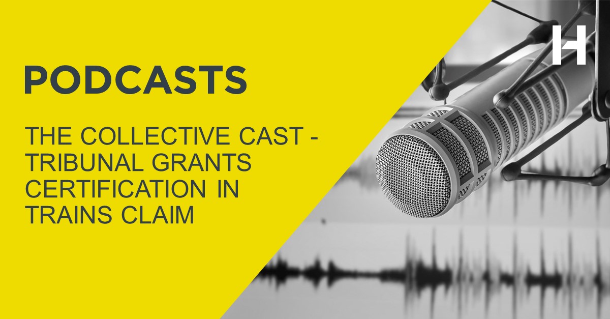 HausfeldGlobal's tweet image. Full steam ahead for #collectiveactions on behalf of train passengers as the Tribunal grants certification – Anthony Maton, Nicola Boyle, Luke Streatfeild and Lucy Rigby discuss the Trains judgment in the latest episode of Hausfeld’s #TheCollectiveCast. bit.ly/3lXZrbe