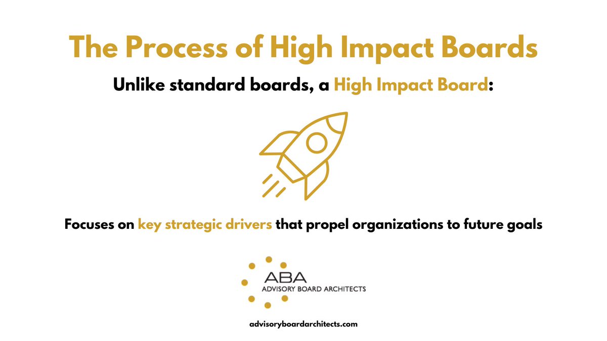 advisory_board's tweet image. ABA provides our clients with a wide range of benefits that give us an edge over traditional solutions. Learn more: advisoryboardarchitects.com
#HighImpactBoards #highperformanceboards #boardofdirectors