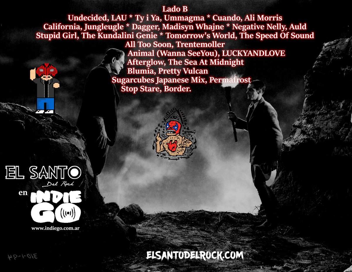 El Santo del Rock (@santodelrock) on Twitter photo Anteriormente en El Santo del Rock
@shauna_ummagma <a href="/whajne/">Madisyn Whajne</a> @Auldmusic <a href="/KundaliniGenie/">The Kundalini Genie</a> <a href="/SpeedOfSoundUK/">the speed of sound</a> @trentemoeller <a href="/luckyxloveband/">LUCKYandLOVE</a> <a href="/theseaatmidnig1/">The Sea At Midnight</a> <a href="/blumiaband/">Blùmia</a> <a href="/permafrostmusic/">Permafrost</a> <a href="/Borderband/">Border</a>
¡Hoy!, ¡Nuevo episodio!
8PM CDMX 10PM BSAS
indiego.com.ar Anteriormente en El Santo del Rock
@shauna_ummagma <a href="/whajne/">Madisyn Whajne</a> @Auldmusic <a href="/KundaliniGenie/">The Kundalini Genie</a> <a href="/SpeedOfSoundUK/">the speed of sound</a> @trentemoeller <a href="/luckyxloveband/">LUCKYandLOVE</a> <a href="/theseaatmidnig1/">The Sea At Midnight</a> <a href="/blumiaband/">Blùmia</a> <a href="/permafrostmusic/">Permafrost</a> <a href="/Borderband/">Border</a>
¡Hoy!, ¡Nuevo episodio!
8PM CDMX 10PM BSAS
indiego.com.ar