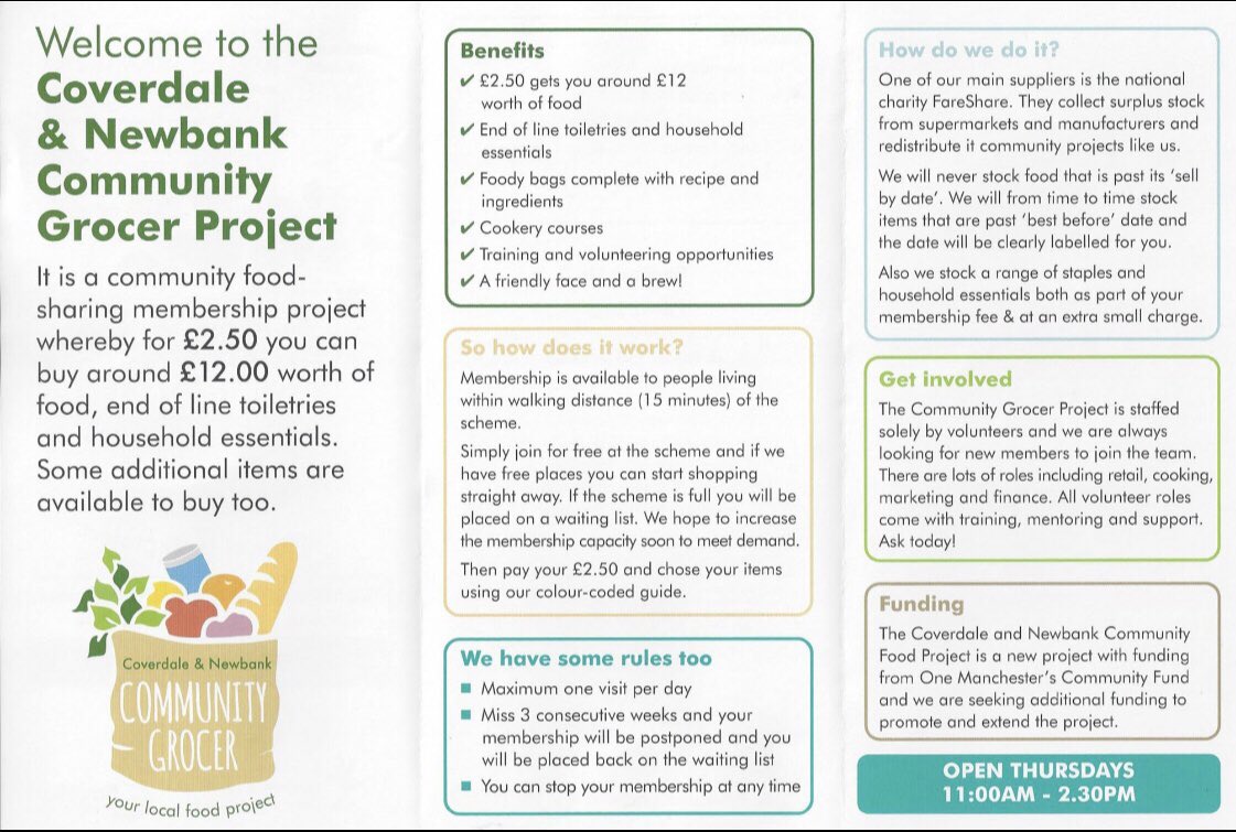 CandNCommunity's tweet photo. Our Community Grocer is OPEN Thursday 10.30am until 2.30pm

This week we have Bacon 🥓 Butties &amp; A Brew on the Menu for £1 

To join - Visit our Website ⬇️ 

https://t.co/4RixiEyt2I https://t.co/YLycFMiBaN
