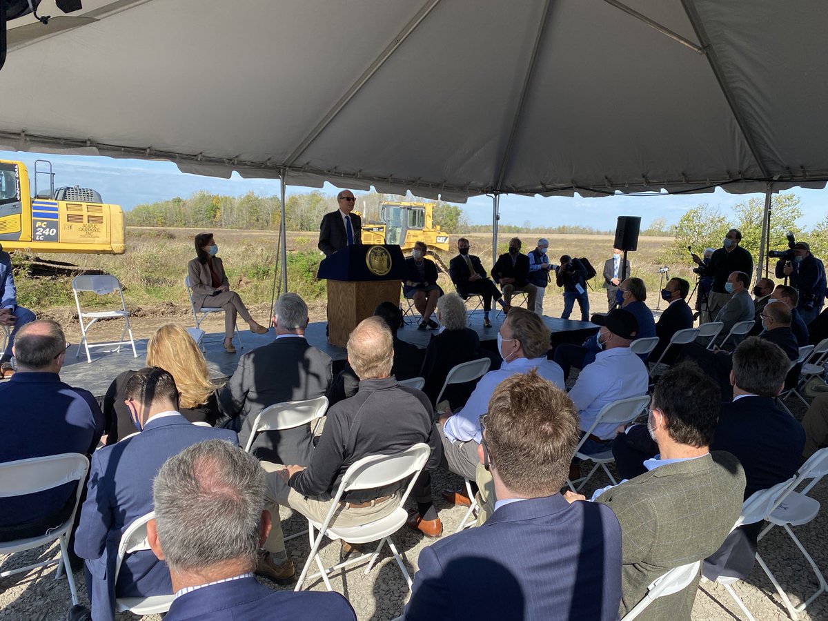 “What we’re doing here is really special… Right here in the field behind me will be the largest green hydrogen facility in North America.”

- Andy Marsh, CEO of <a href="/PlugPowerInc/">Plug Power Inc.</a>