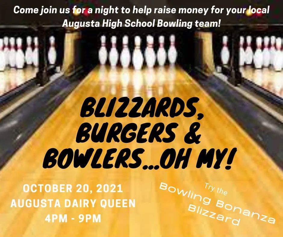 oriolebowling's tweet photo. Let us help with dinner tonight! Augusta DQ, 4pm-9pm. See you there! @ahs_oszone @OriolesAHS https://t.co/FglbL0i8PL