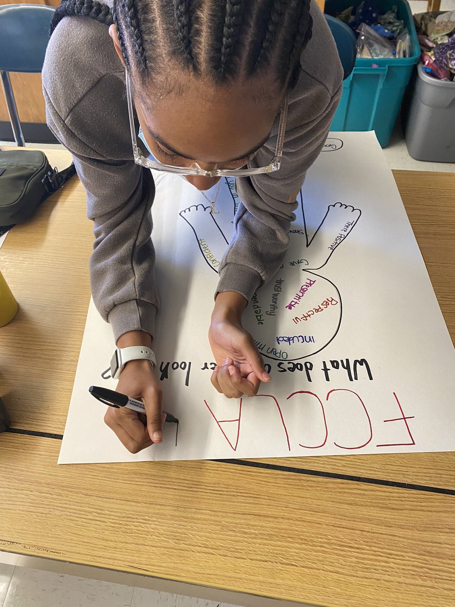 MrsDawnJordan's tweet photo. FH FCCLA students enjoyed identifying what a leader should exhibit in our first breakout session at The Fall Leadership Conference @NCFCCLA #ncfccla #fallLeadershipConference #FCCLA https://t.co/AGmsRiFFyD