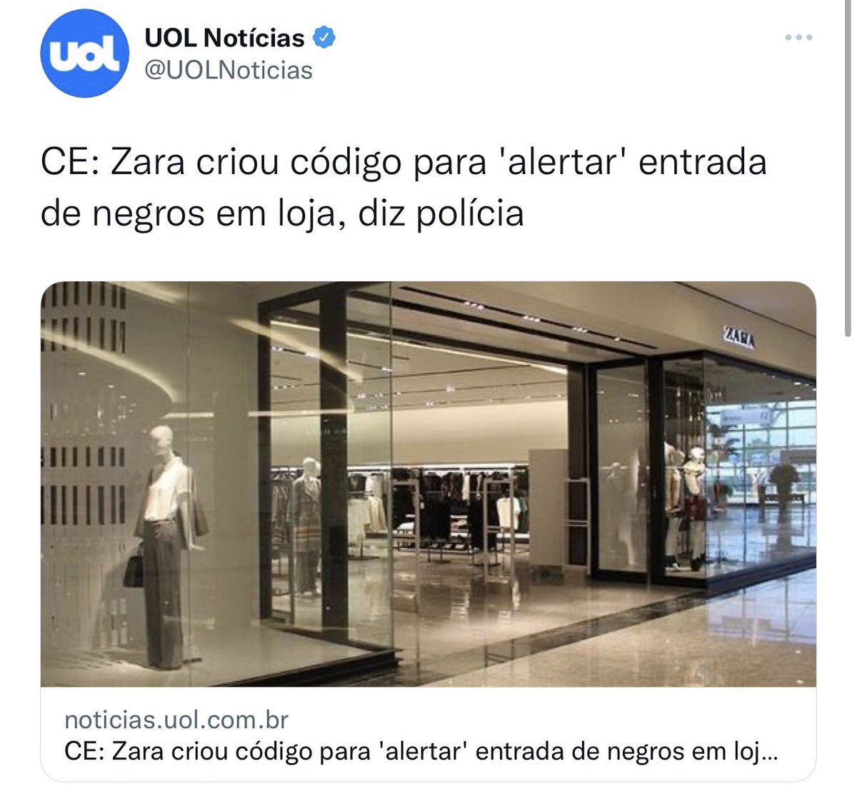 LeviKaique's tweet photo. Quando tentarem amenizar nossas denúncias de que somos seguidos pelos seguranças em loja, mostre esse Tweet https://t.co/fTItEkwZIj