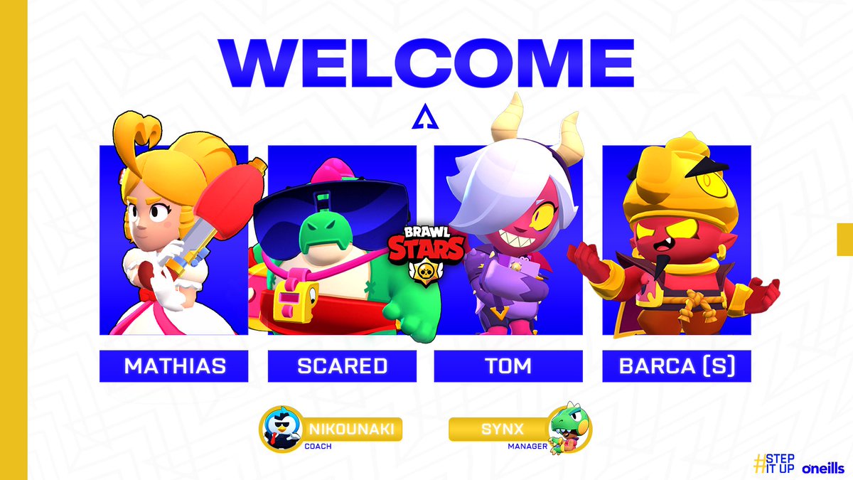 We are pleased to announce our #BrawlStars roster today!🔥

They will play their last group stage match in <a href="/ESLBenelux/">ESL Benelux</a> tonight!

Welcome and good luck boys.🍀

📺: twitch.tv/esl_benelux - 20h

#StepItUp