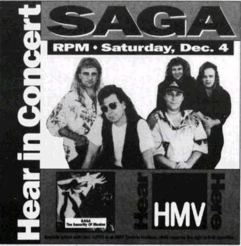 saga_rocks's tweet photo. NOW Magazine ad for a show at the Bathurst Theater in Toronto dated December 4th (year unknown)
clockwise: #JimGilmour #IanCrichton #SteveNegus #MichaelSadler #JimCrichton
Thanks to @RaveDrool for sharing #SAGA #archives https://t.co/yft5O9tpXP