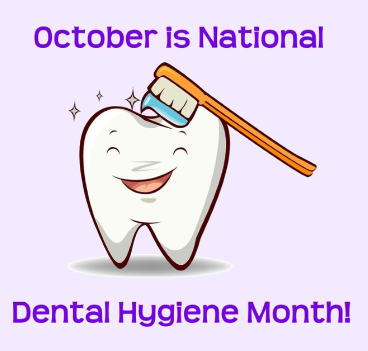 It's National Dental Hygiene Month!  The American Dental Association recommends adults have a dental cleaning at least twice a year, or as recommended by their dentist. For an appointment or more information, call FAU Student Health Services Dental Clinic at 561-297-3512.