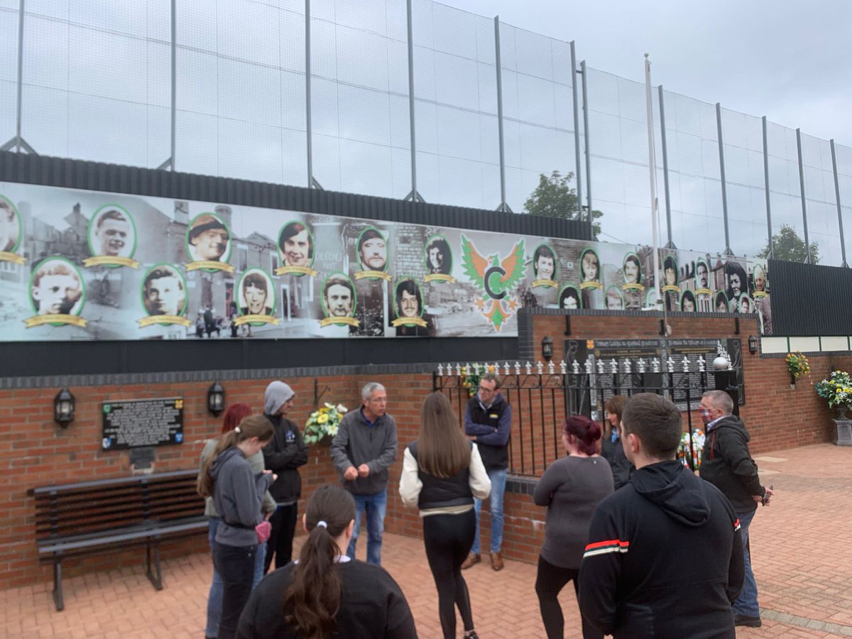 PYDP_Galbally's tweet photo. The Gamechanger PYDP group visiting Belfast for their first Good Relations trip exploring the history and culture of Northern Ireland. @FundforIreland @ruralaction_ni https://t.co/YydKWKKrp6