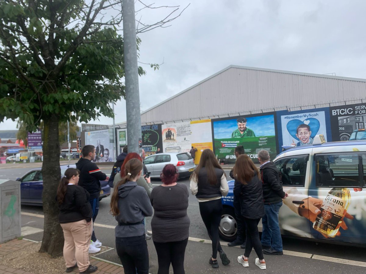 PYDP_Galbally's tweet photo. The Gamechanger PYDP group visiting Belfast for their first Good Relations trip exploring the history and culture of Northern Ireland. @FundforIreland @ruralaction_ni https://t.co/YydKWKKrp6