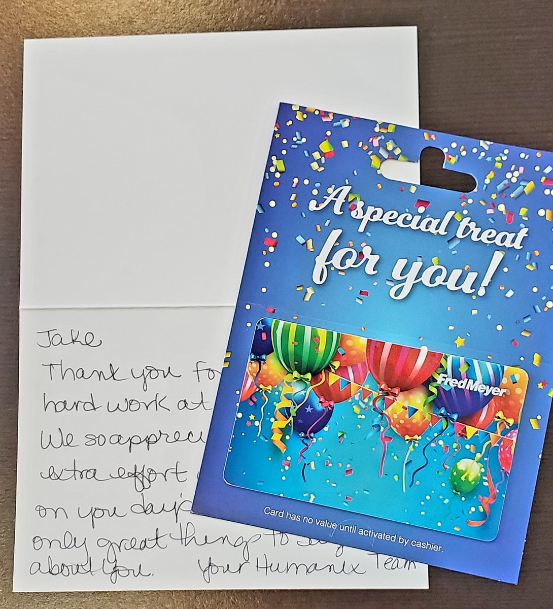 humanix's tweet photo. Here at Humanix, we like to recognize our employees who go above and beyond. This was rewarded to Jake H. who works a full time job AND works helping out at a local company. Thanks you Jake!
#StaffingAgency #SpokaneStaffing #SpokaneJobs #WeLovePeople #Humanix #SpokaneValley https://t.co/JF6TnRVVOF