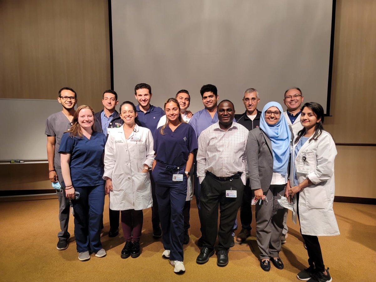STMH_IMRes's tweet photo. Four months in, and our PGY-1 residents are stars already. We value #Diversity - they’re looking forwards to talking to you about their experience so far #Match2022 #ERAS2022 #IMresidency https://t.co/4ffotjKrGi