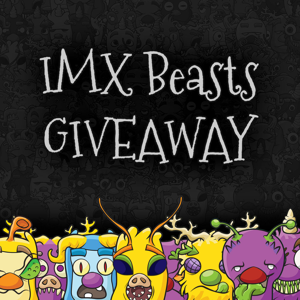 Our whitelist contest starts now! Only 50 Spots Available! Contest ends in 72hrs!

To Enter:
1⃣ Follow, RT and ♥️ 
2⃣ Join our discord: discord.gg/4tHKr6xXAU 🚀
3⃣ Drop your discord name in the comments! 🌛

#IMXBeasts #NFT #NFTs #NFTGiveaway #ImmutableX #immutable