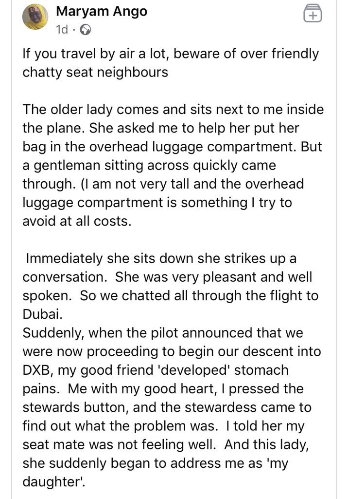 el_bonga's tweet image. For those who travel a lot on a plane, this is for you. Be careful.