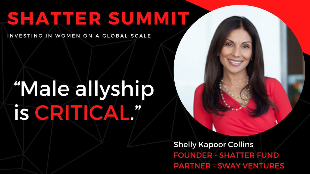 ShalKCollins's tweet photo. The only way forward is working together. #ShatterSummit https://t.co/jC7n8HB0tN