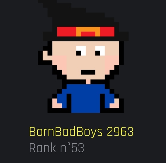 bornsmartboy's tweet photo. @Web4Crypto @fuzeetrade Nice, out of 10K. Not bad. #BornBadBoys https://t.co/FgOwLaJpXr
