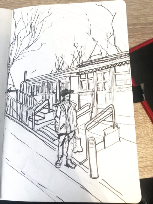 i was flipping through an old sketchbook 