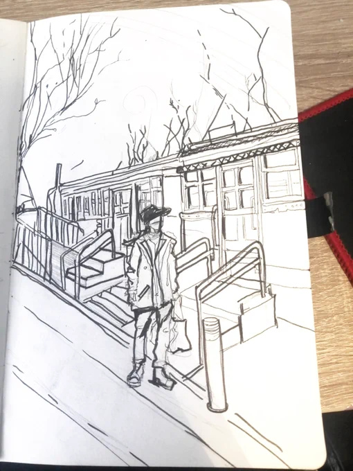 i was flipping through an old sketchbook 
