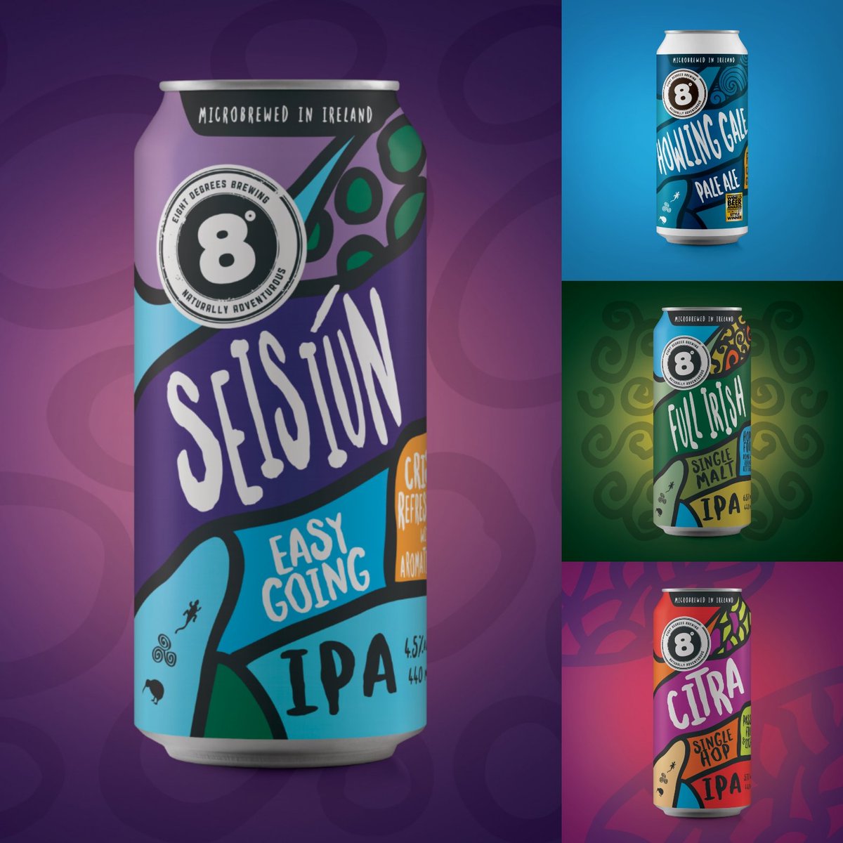 8degreesbrewing's tweet photo. You might have noticed that we love our IPAs at Eight Degrees - that's why we put together this case of IPA cans for our online shop featuring four different IPAs: #HowlingGaleIPA #FullIrishIPA #SeisíunIPA & #CitraSHIPA
Find it at https://t.co/REi5HJWCuM
#DrinkResponsibly https://t.co/Sw6WEobO9Z