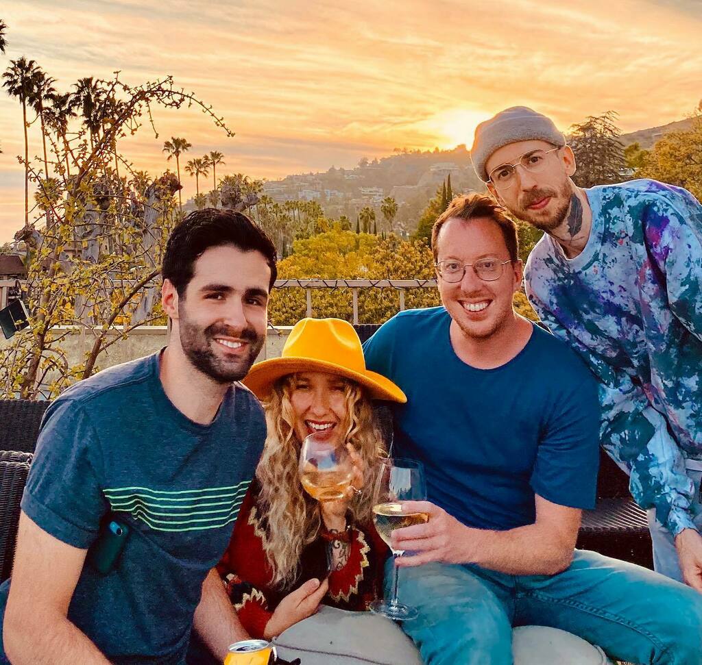 BrianDoherty's tweet photo. So excited for an amazing few days with this crew 🥂 @nickaudy &amp; @erinnicolesm1th are getting married! https://t.co/AScBEimQLg https://t.co/xyAF6VlJDY
