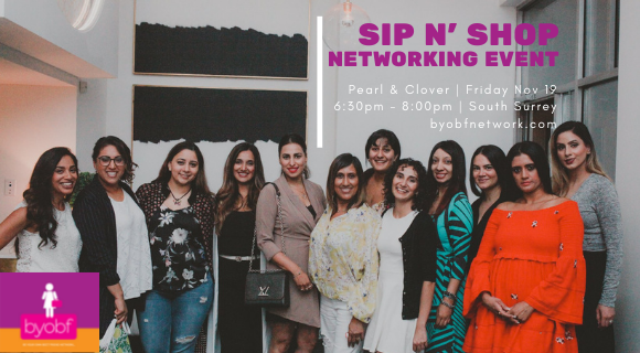 BYOBFNetwork's tweet photo. Join us on Nov 19 for an in-person Sip N' Shop Networking event in #SouthSurrey. $12 Pre-registration required https://t.co/vIHS9yUjfY https://t.co/8xpblXkYPG