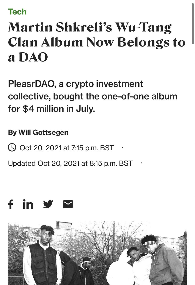 How it started / how it’s going