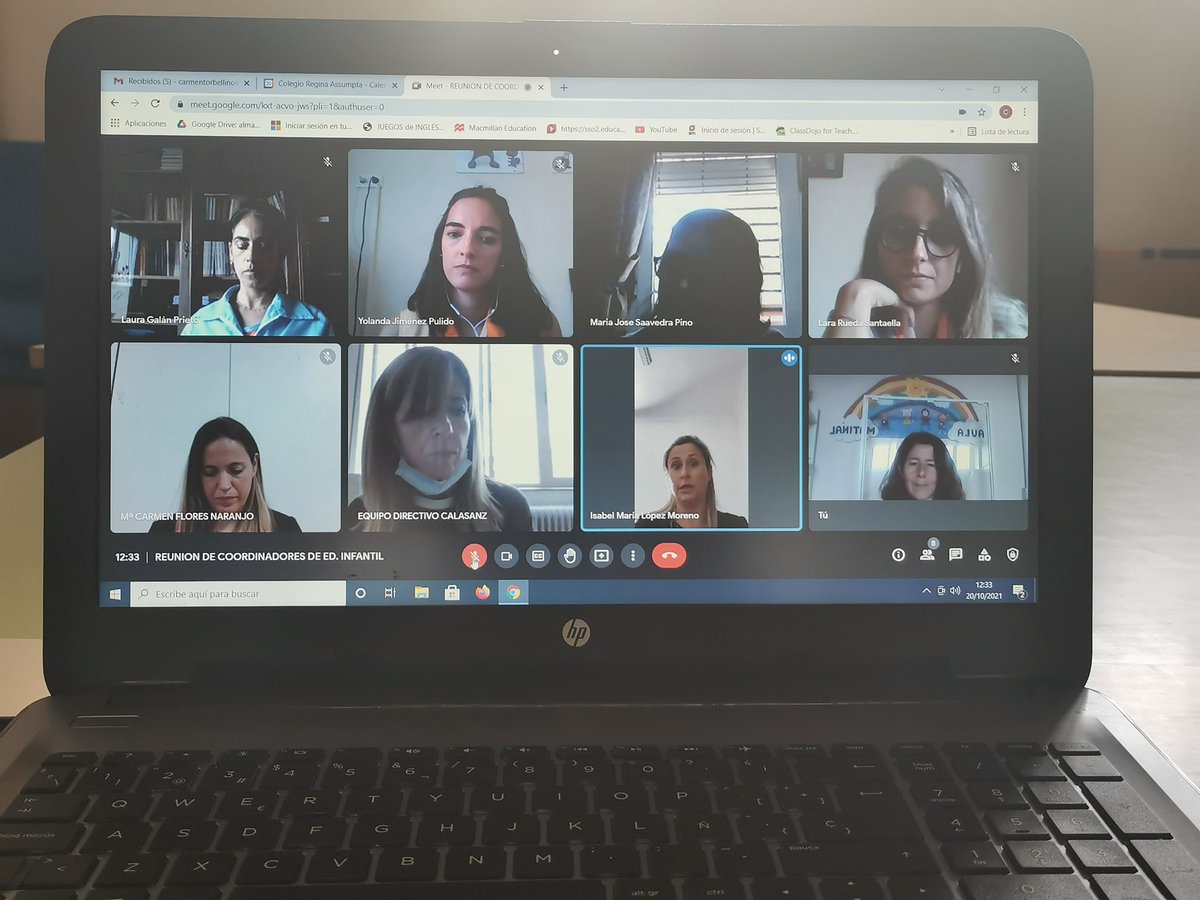 ECERCEDILL's tweet photo. Reunión online de Coordinadoras de Infantil de los colegios de la #FEM , proyectos, ilusiones, preocupaciones y esperanza #Sumamossonrisas #WeCountUpSmiles #escolapias #somosmás #alegría #TrabajoenEquipo https://t.co/SRbYnMxPUP
