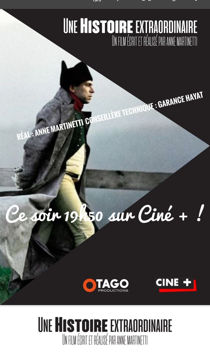 En VOD sur myCANAL !
<a href="/cineplus/">CINÉ+ OCS</a> <a href="/myCANAL/">myCANAL</a> #otagoproduction