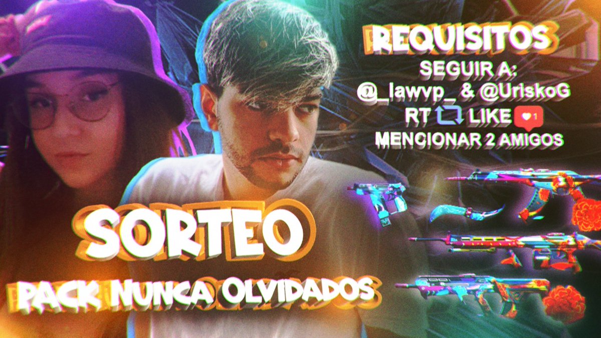 _lawvp_'s tweet photo. 💀 Sorteo Pack Nunca Olvidados 💀

Para participar:
🧡Seguir a @UriskoG y @_lawvp_ 
🧡RT y❤️
🧡Menciona a dos amigos 🫂

🗓️ El sorteo termina el día 31/10

¡Suerte! https://t.co/WRb8oNjQQV