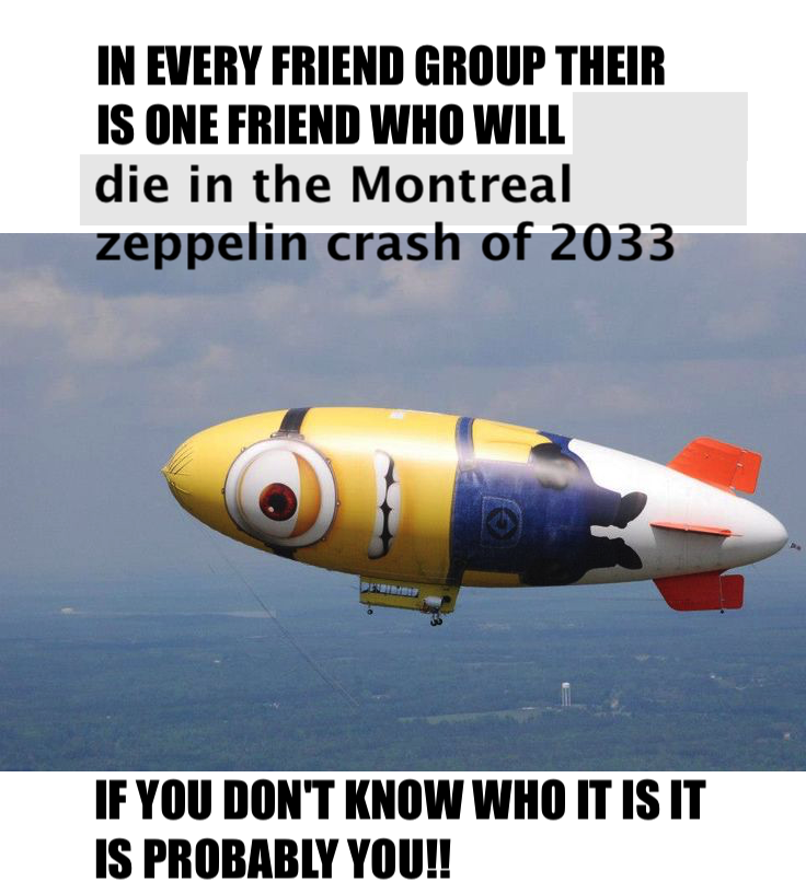 an admonition about the montreal zeppelin crash of 2033