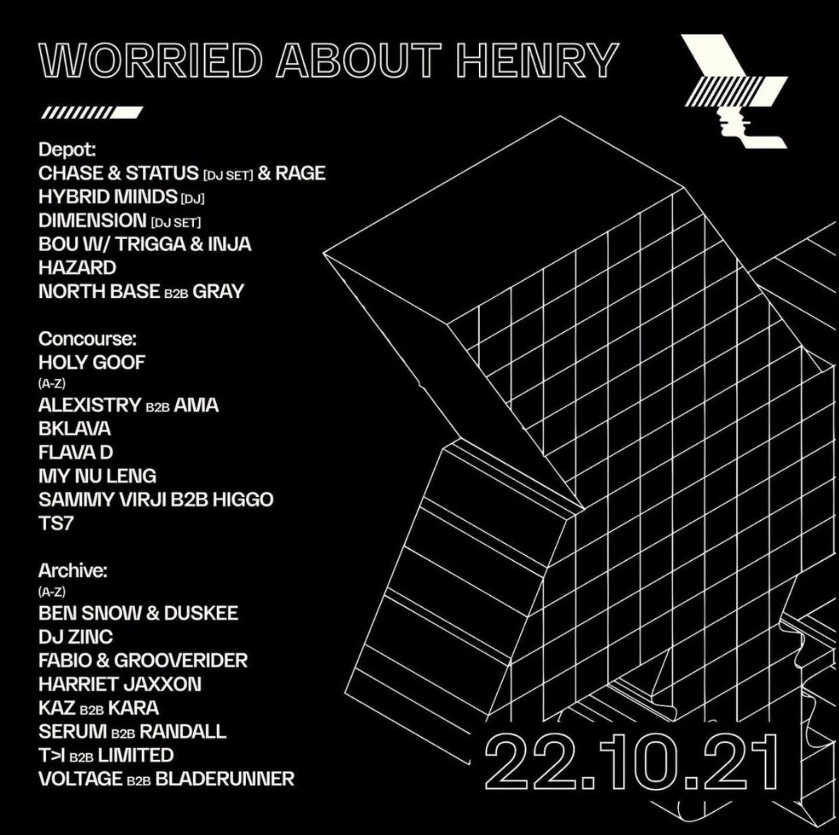 WHP_Mcr's tweet photo. WHP21 /// FRIDAY — SOLD OUT 

@chaseandstatus https://t.co/S7zfvLihy4