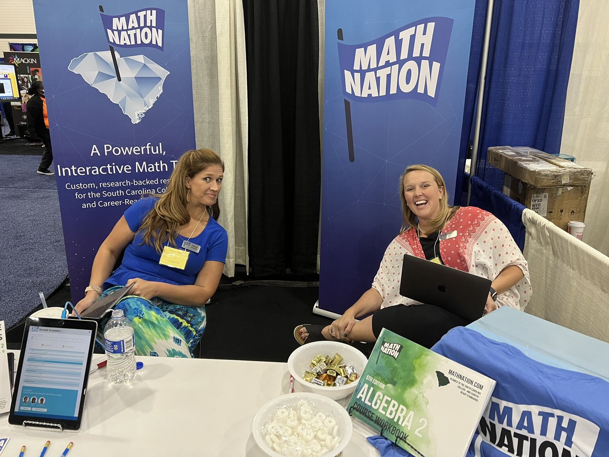 AKATCHRLADI's tweet image. I attended SC EdTech &amp;amp; guess who LOVES @HillcrestWCats?… #MathNation!!!!! @gaylewilson74 @SumterSCSchools