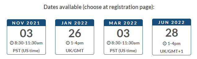 methods4change's tweet photo. Our next Introduction to #SurveyDesign live online #workshop will be held on 3 November in PST (US time) so if you live in the Americas this is your chance to join us! Register NOW 👉 https://t.co/evq2yyn5PN #MethodsforChange https://t.co/0w3nIHauvf