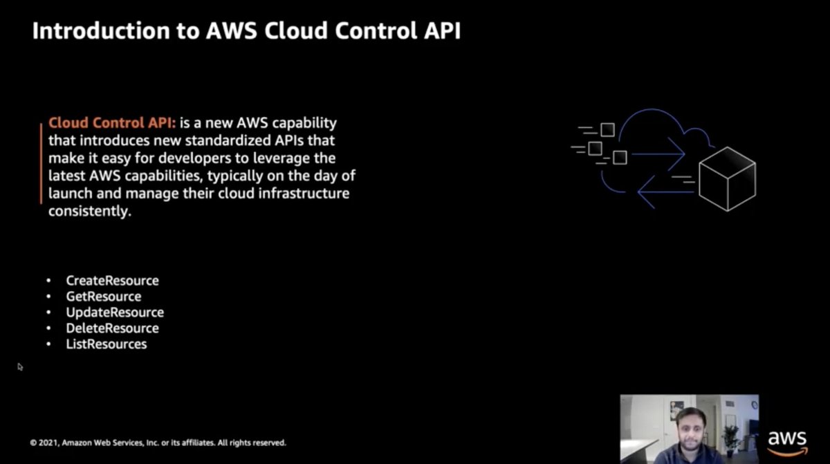 _ediri's tweet image. The @awscloud cloud control api is mind-🤯! Session on how AWS architects APIs for hyper scale by Rahul Sharma #CloudEngineeringSummit