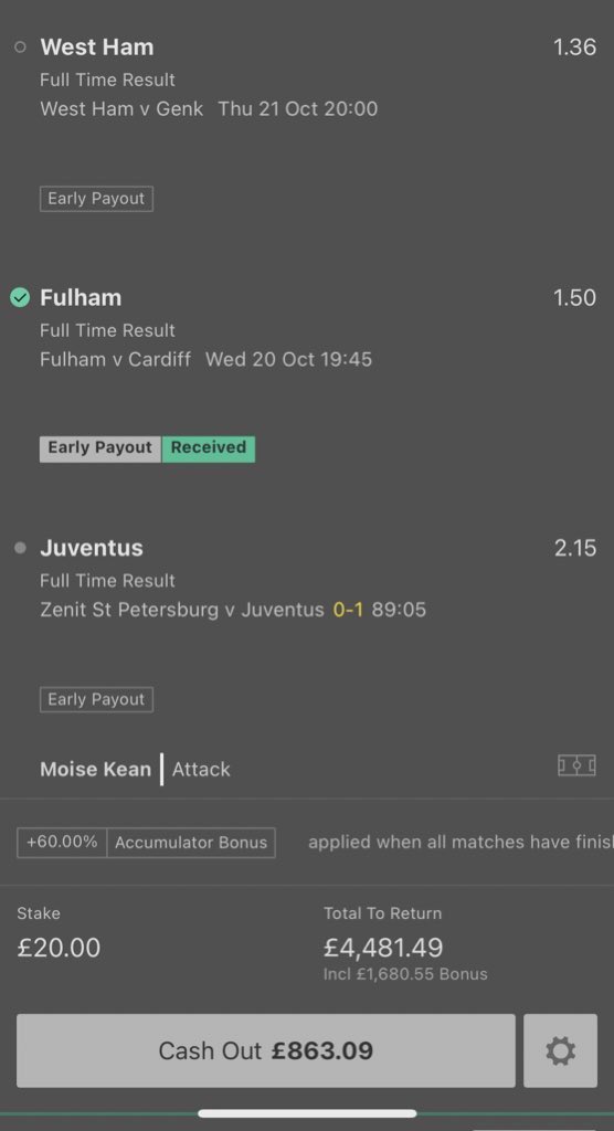 Lemzyy_'s tweet image. THIS SHIT IS CRAZY!! - Tweeted this on Monday, have three games left tomorrow.

If this wins tomorrow I’ll giveaway a total of £150 to SIX (£25 to SIX) lucky people.

To enter, make sure to LIKE and RETWEET this tweet