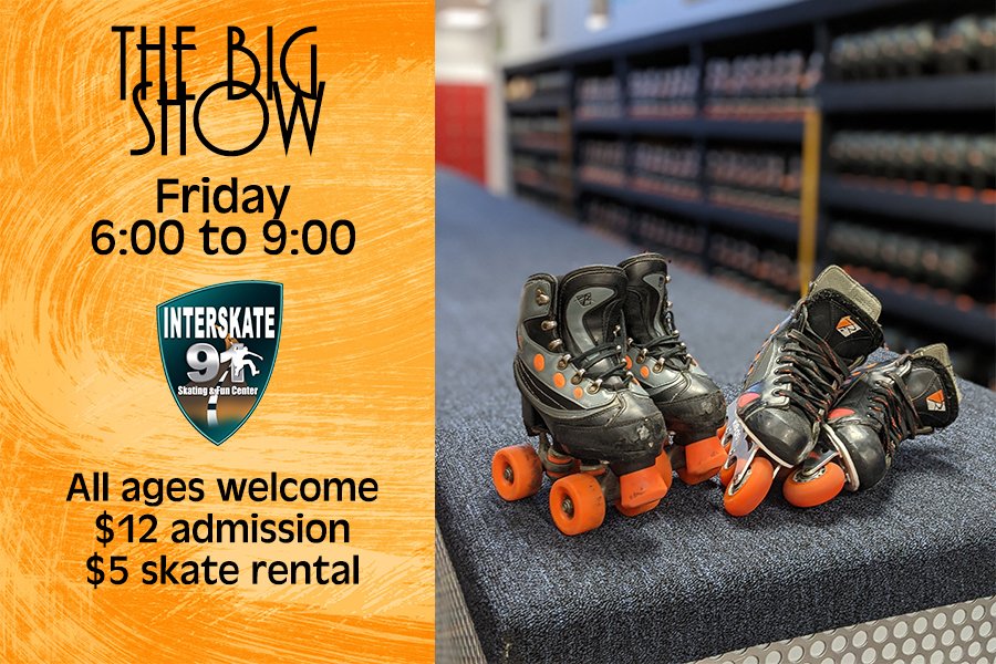 Interskate_91's tweet photo. Friday night fun. This is a great family night out. Playing todays top 40 for everyone to enjoy. Add on laser tag or our giant indoor playground, we have something for everyone.
#FunYouCanFeel #whereAMAZINGhappens #NationalRollerSkatingMonth #LaserTag #playsmart https://t.co/zz2l4qLXFp