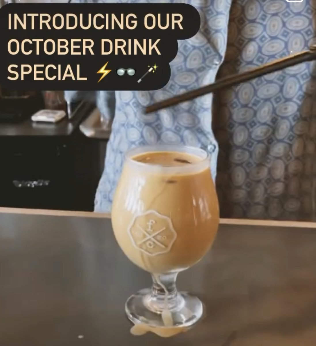 Fretboardcoffee's tweet photo. Limited time only: The Latte That Lived!
⚡️
Try our magical Butterbeer Latte before it vanishes. 
⚡️
Root beer, butter, and butterscotch flavors in every sip! https://t.co/Ap7uOxfAjI