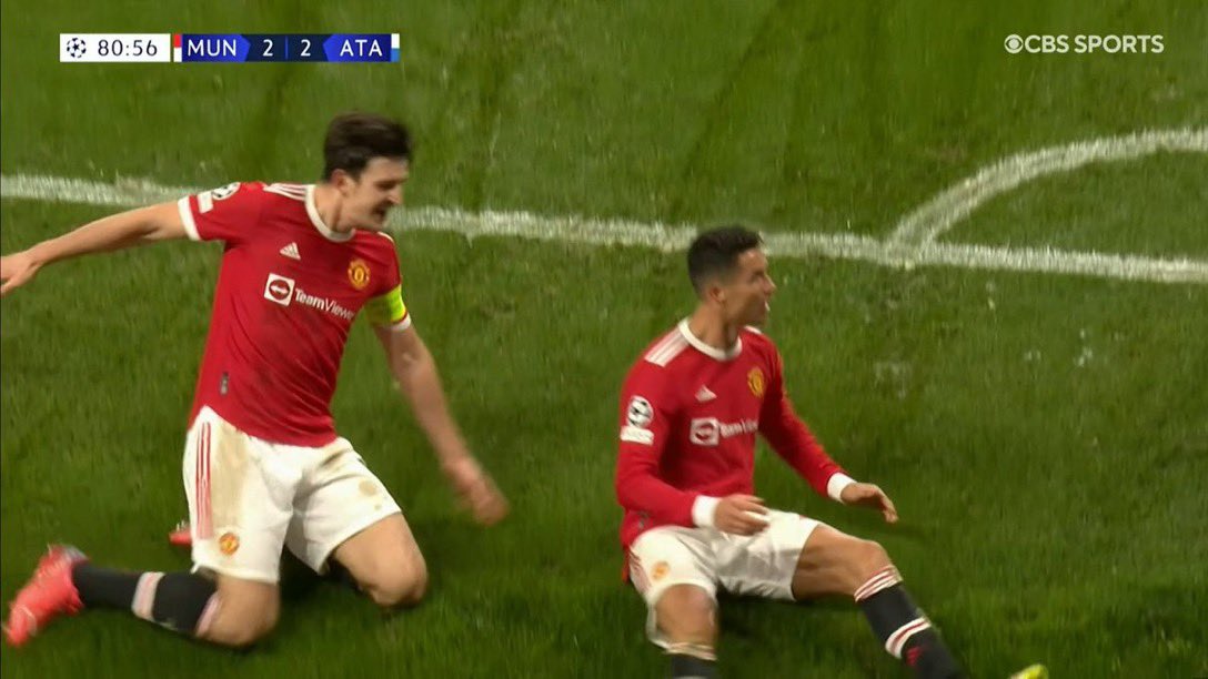 Rasheedmufc's tweet photo. FT:    Man Utd 3-2 Atalanta*** 

Second half fc is back and turned up today, dreadful first half, brilliant second half, the new Man Utd way. Ole is
The luckiest manager in the world, 

Onto the next vs Scousers on Sunday. https://t.co/HBDn39X9Oy
