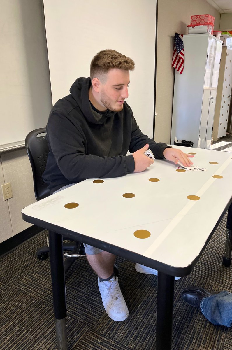 Today my students took the lead, and taught us something ☺️ <a href="/ChapCares/">Chaparral HS</a> #chapcares